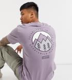 Columbia Tillamook T-shirt In Purple - Exclusive To Asos