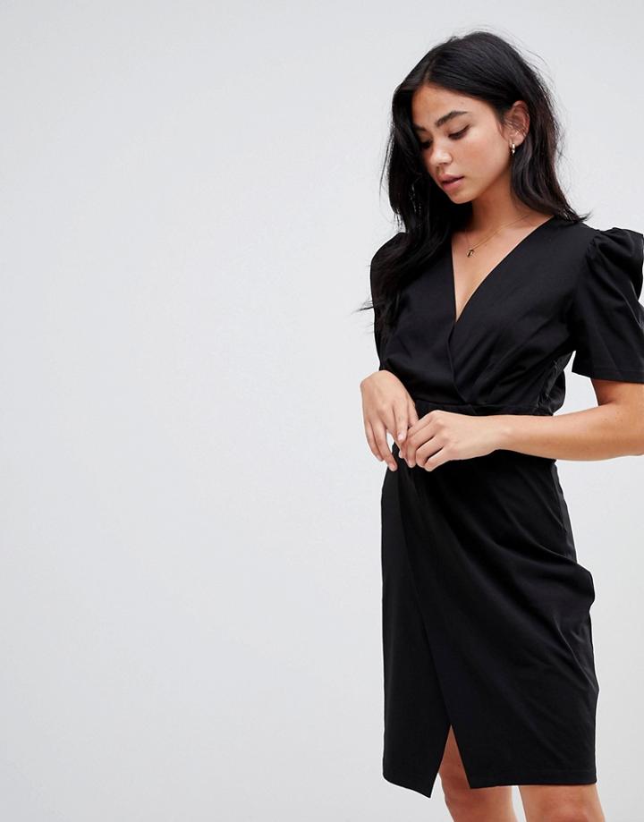 Ba & Sh Joplin Jersey Dress - Black