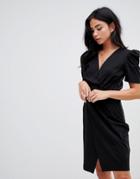 Ba & Sh Joplin Jersey Dress - Black