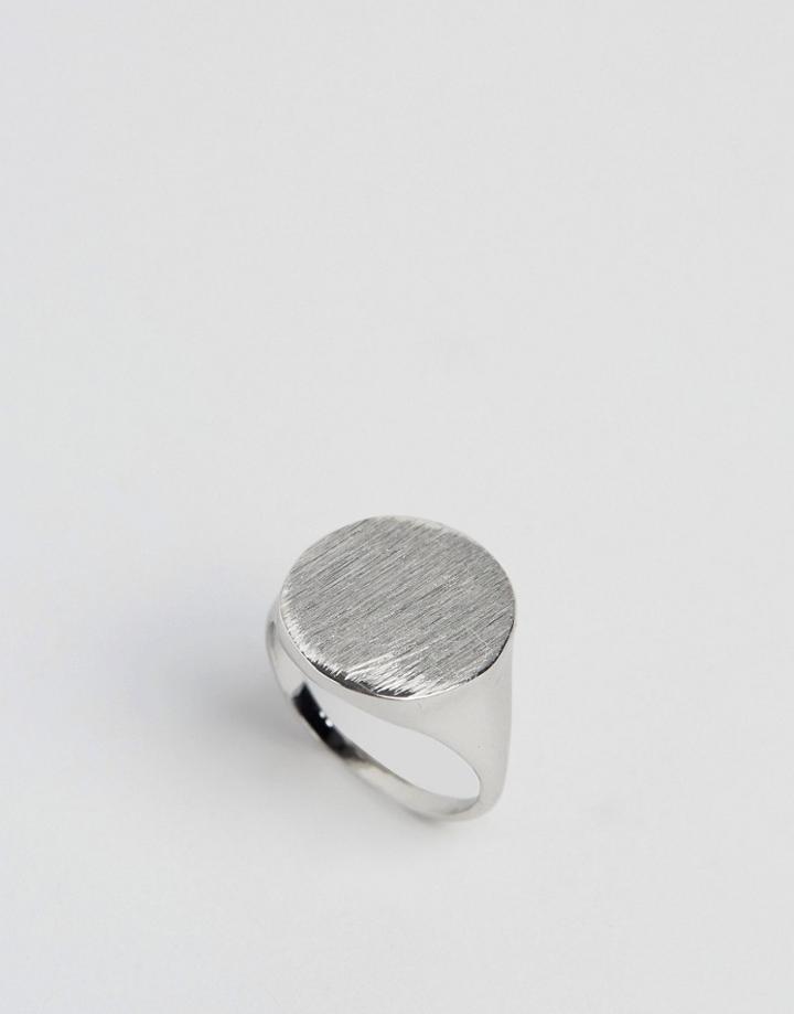 Weekday Signet Ring - Silver