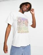 Vintage Supply Monet Print T-shirt In White
