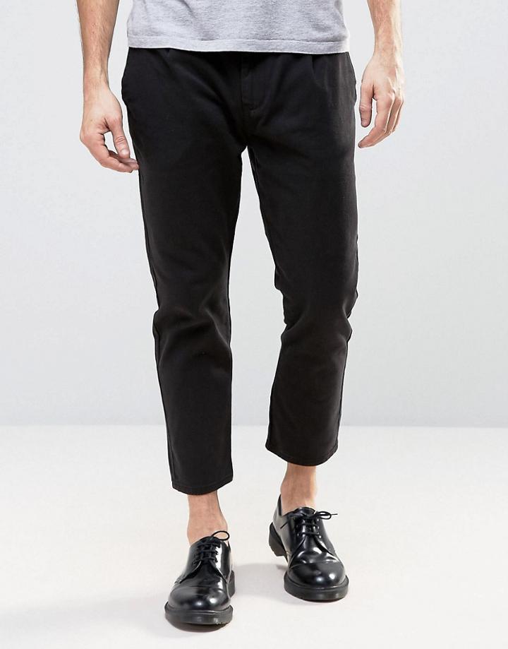 Rollas Stubs Cargo Pant Trade Black - Black