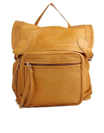 Urbancode Leather Tan Backpack