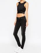 Weekday Saturday Low Rise Skinny Jean - Ash Gray