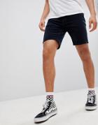 Weekday Lucas Cord Shorts - Blue