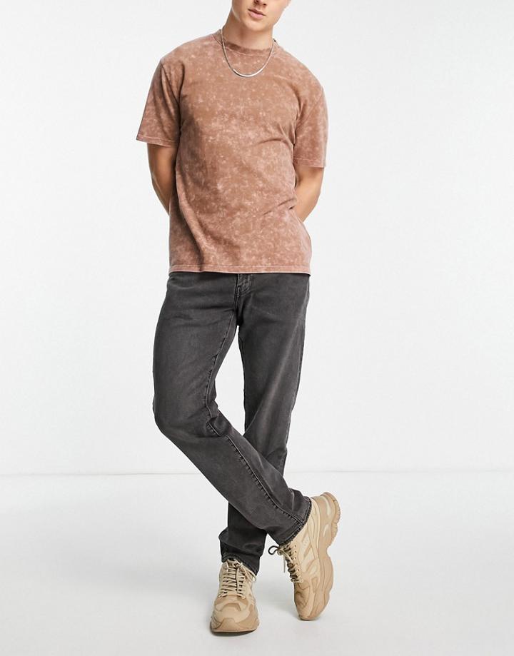 Levi's 502 Tapered Fit Jeans In Gray Wash-grey