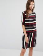 Y.a.s Stripe Dress - Multi