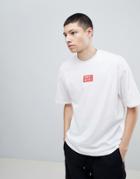 Sweet Sktbs T-shirt With Chest Logo Print In White - White