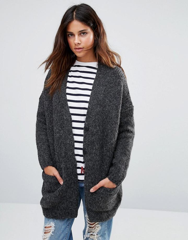 Just Female Jussi Cardigan - Black