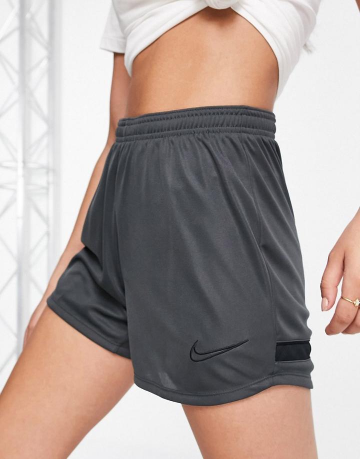 Nike Soccer Academy Dry Shorts In Gray-grey