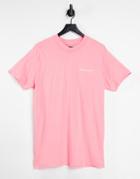Night Addict Logo T-shirt In Pink