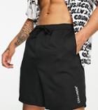 Collusion Longer Length Shorts With Embroidery In Black - Part Of A Set