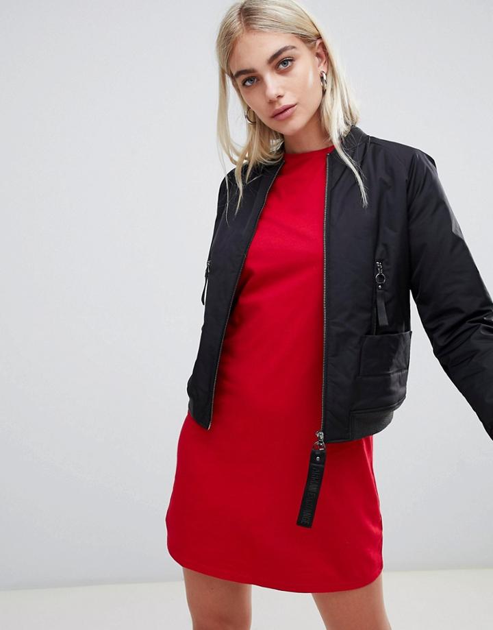 Armani Exchange Bomber Jacket - Black