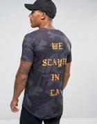 Good For Nothing Camo T-shirt - Brown