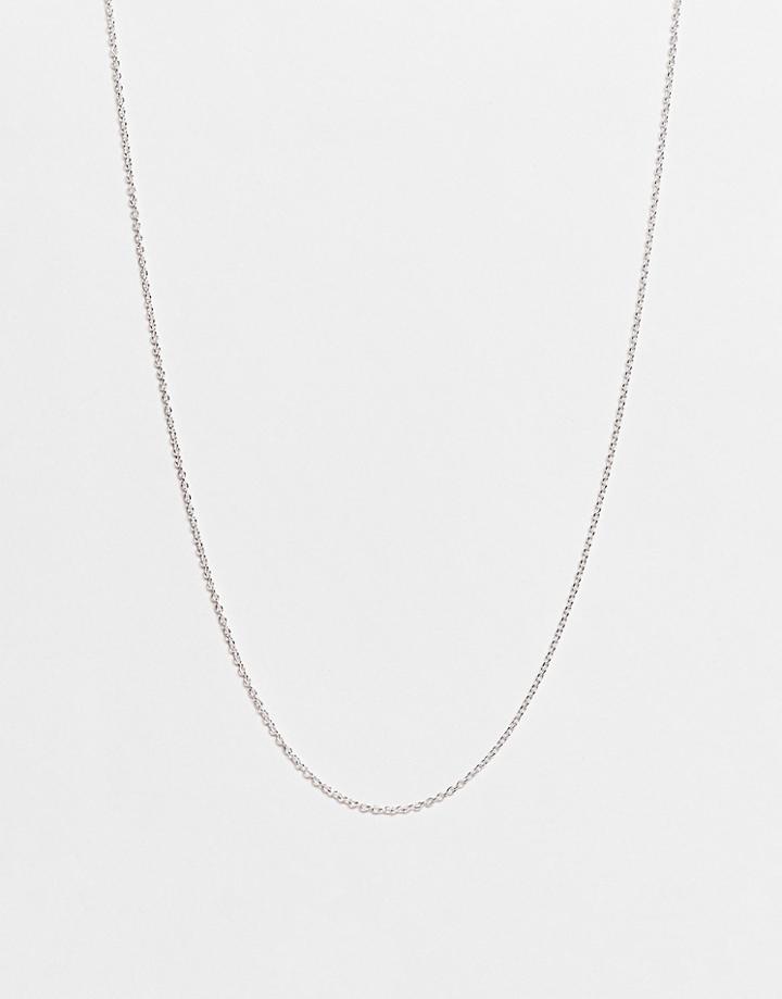 The Status Syndicate Sterling Silver Short Chain Necklace