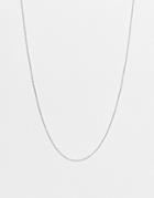 The Status Syndicate Sterling Silver Short Chain Necklace