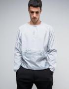 Adidas Originals Woven Pocket Sweater - Gray