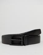 Ted Baker Leonne Reversible Belt In Leather - Black