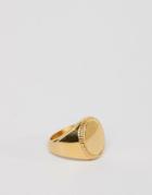 Seven London Signet Ring In Gold - Gold
