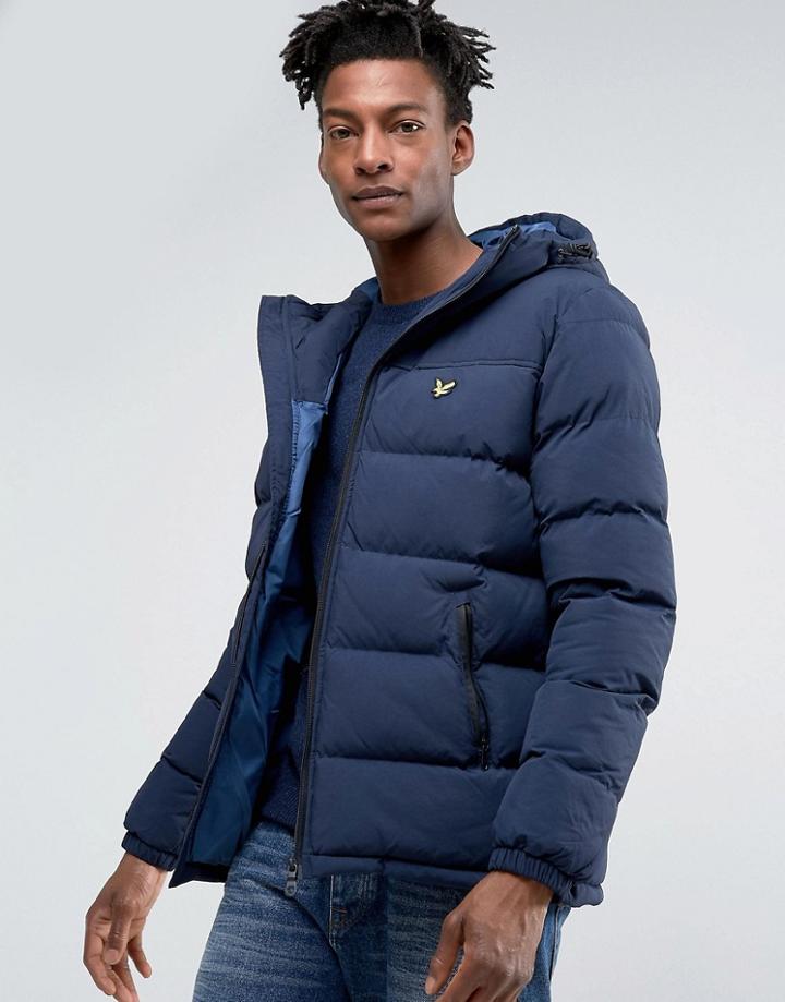 Lyle & Scott Wadded Jacket - Navy