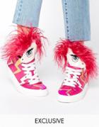 Minna Parikka Aero Pink Unicorn Hi Top Sneakers - Multi