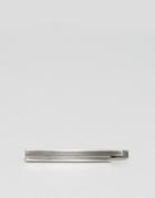 Simon Carter Tie Slide In Gunmetal - Silver