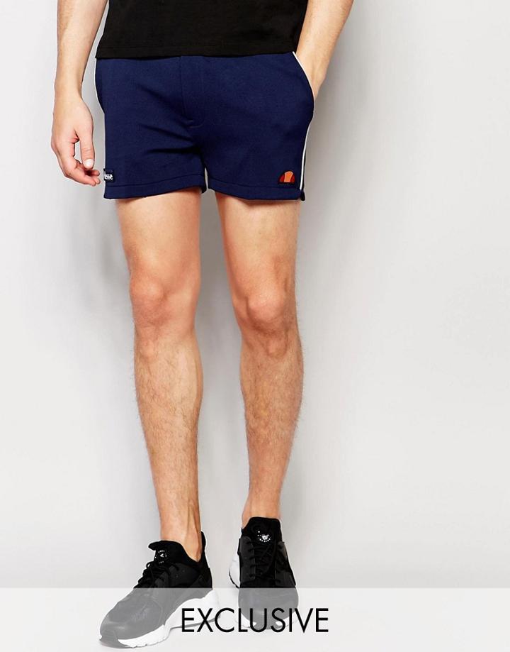 Ellesse L.s Retro Shorts - Navy