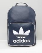 Adidas Originals Retro Backpack In Navy Bk2106 - Navy