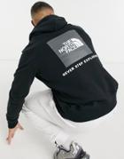 The North Face Box Nse Pullover Hoodie In Black