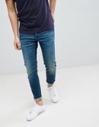 G-star 3301 Slim Jeans Medium Aged - Blue