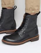G-star Labour Lace Up Leather Boots - Black