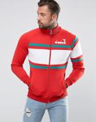 Diadora Track Jacket With Panels - Red