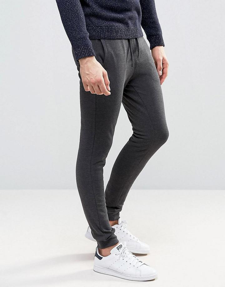 Only & Sons Joggers With Cuffed Hem - Black