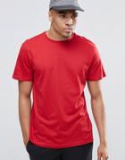 New Look Crew Neck T-shirt In Red - Red