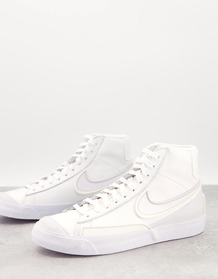 Nike Blazer Mid '77 Infinite Sneakers In Summit White