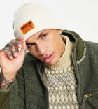 Deus Ex Machina Too Busy Beanie In Beige Exclusive To Asos-neutral