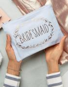 Paperchase Wedding Team Bridesmaid's Pouch - Multi