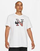 Nike Initial Logo T-shirt In White