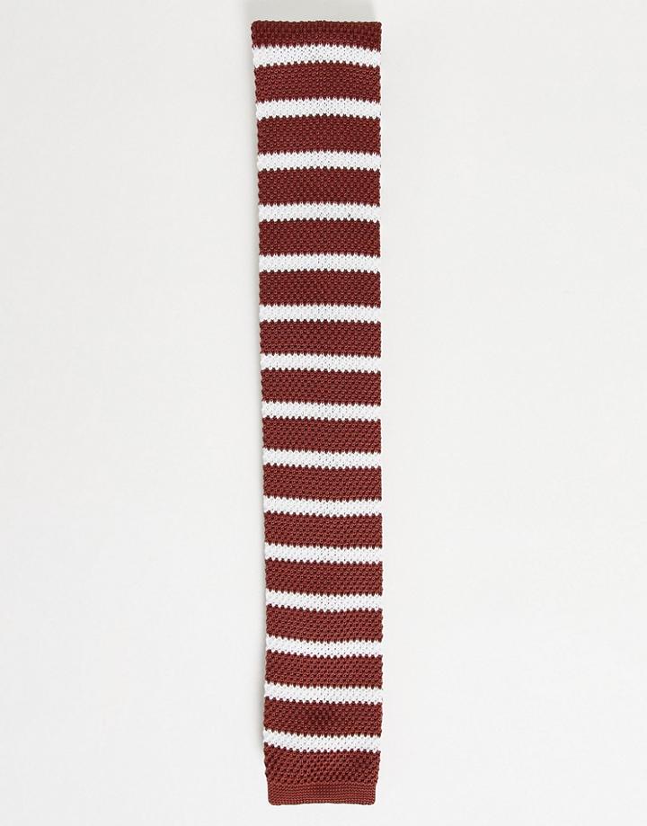 Gianni Feraud Knitted Stripe Tie-multi