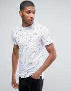 Another Influence Splat Pocket T-shirt - White