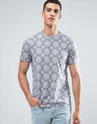 Another Influence Circle Pattern T-shirt - Black