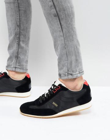 Boss Casual Orland Sneakers In Black - Black