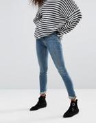 All Saints Mast Skinny Jeans In Washed Indigo - Blue