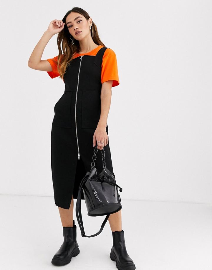 Weekday Aria Dress In Black