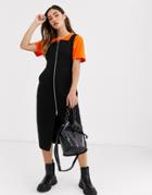 Weekday Aria Dress In Black