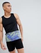 Another Influence Tropical Color Block Tank - Black