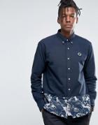 Aape By A Bathing Ape Camo Print Shirt In Regular Fit - Black