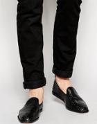 Hudson London Ipanema Woven Loafers - Black