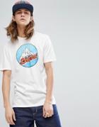 Burton Snowboards Retro Logo T-shirt In White - White