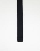 Gianni Feraud Knitted Tie In Black